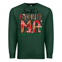 Sports Green santa favorite medical assistant Premium Sweatshirt - MaliasSmallBusiness