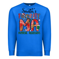 True Royal santa favorite medical assistant Premium Sweatshirt - MaliasSmallBusiness
