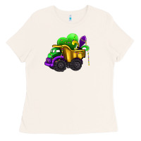 Bone loads of mardi gras truck Ladies Tee - AdoDesignShop