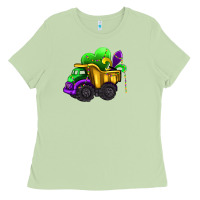 Loads Of Mardi Gras Truck Ladies Tee | Teevron