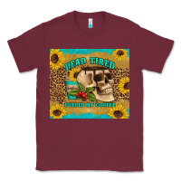 Burgundy dead tired fueled by coffee Classic Tee - Artiststas