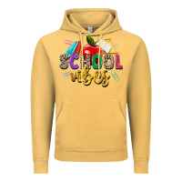 Vintage Mustard school vibes Vintage Hoodie - Zillion Design Studio