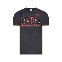 Vintage Black home of the free Vintage Tee - RacoonDesign