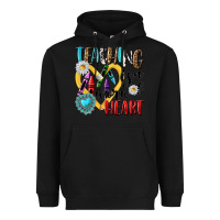 Black teaching is a work of heart Heavyweight Hoodie - NancyCooperArtShop