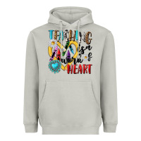 Moon Dust teaching is a work of heart Heavyweight Hoodie - NancyCooperArtShop