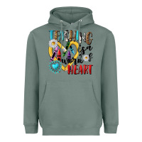Sage teaching is a work of heart Heavyweight Hoodie - NancyCooperArtShop