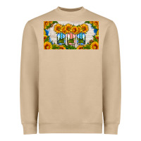Mushroom american mason jar sunflower license plate Heavyweight Sweatshirt - HRA Design Shop