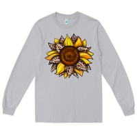 Moon Dust sunflower leopard Long Sleeve Tee - JahusDesignShop