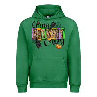 Emerald Going bat shit crazy Urban Hoodie - NancyCooperArtShop