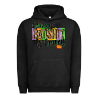 Pigment Black Going bat shit crazy Urban Hoodie - NancyCooperArtShop