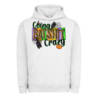 Pigment Lunar Rock Going bat shit crazy Urban Hoodie - NancyCooperArtShop