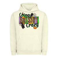 Pigment Pistachio Going bat shit crazy Urban Hoodie - NancyCooperArtShop