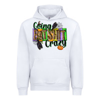 White Going bat shit crazy Urban Hoodie - NancyCooperArtShop