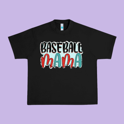 Baseball Mama Urban Heavy Tee Designed By Jahusdesignshop