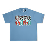 Pebble Blue baseball mama Urban Heavy Tee - JahusDesignShop