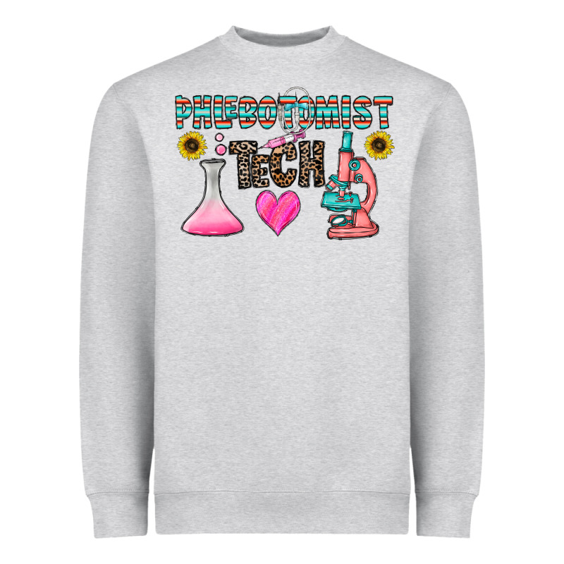 Phlebotomist Tech Heavyweight Sweatshirt by CowhideDigitalArt | Teevron