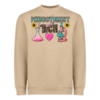 Mushroom phlebotomist tech Heavyweight Sweatshirt - CowhideDigitalArt
