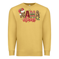 Antique Gold nana claus Premium Sweatshirt - MaliasSmallBusiness