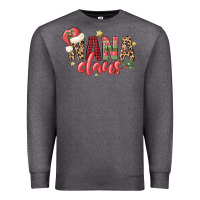 Charcoal Heather nana claus Premium Sweatshirt - MaliasSmallBusiness