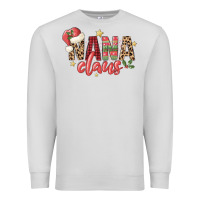 Dove Grey nana claus Premium Sweatshirt - MaliasSmallBusiness