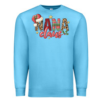 Ocean Blue nana claus Premium Sweatshirt - MaliasSmallBusiness