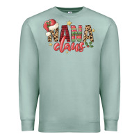 Seafoam nana claus Premium Sweatshirt - MaliasSmallBusiness