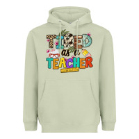 Matcha tired as a teacher Heavyweight Hoodie - NancyCooperArtShop