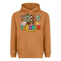 Meerkat tired as a teacher Heavyweight Hoodie - NancyCooperArtShop