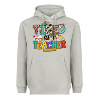 Moon Dust tired as a teacher Heavyweight Hoodie - NancyCooperArtShop