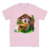 Jesus Holy Night Cows And Sunflowers Classic Tee | Teevron