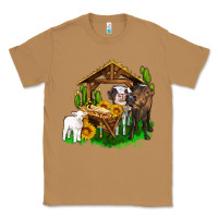 Toasted Coconut jesus holy night cows and sunflowers Classic Tee - AdoDesignShop
