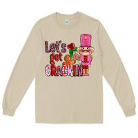 Mushroom lets get crackin with nutcrackers ado Long Sleeve Tee - AdoDesignShop