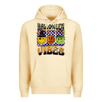 Pina Colada halloween vibes smiley face Premium Hoodie - BarkalooDesign