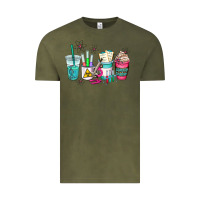Vintage Olive science teacher coffee cups Vintage Tee - AdoDesignShop
