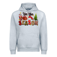 Heather Grey tis the season christmas Urban Hoodie - texasbilliewilder