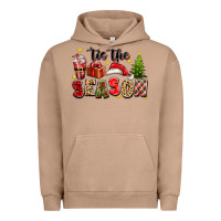 Pigment Burro tis the season christmas Urban Hoodie - texasbilliewilder