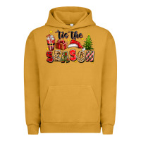 Pigment Peanut Butter tis the season christmas Urban Hoodie - texasbilliewilder