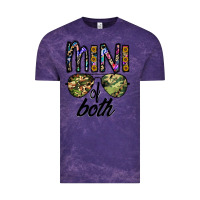 Cloud Purple mini of both Vintage Tee - CowhideDigitalArt