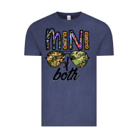 Vintage Denim mini of both Vintage Tee - CowhideDigitalArt