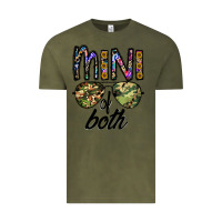 Vintage Olive mini of both Vintage Tee - CowhideDigitalArt