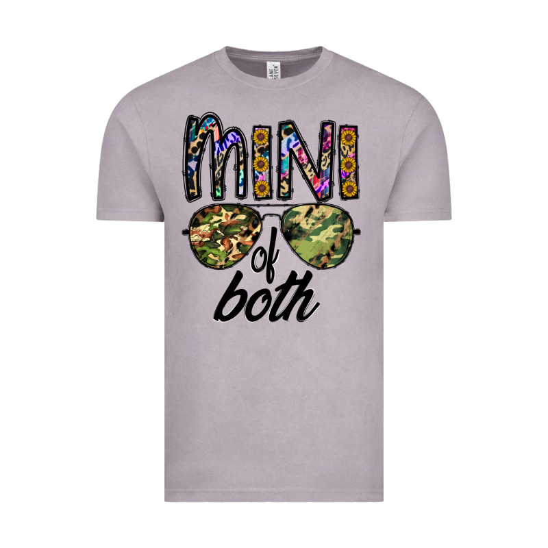Mini Of Both Vintage Tee by CowhideDigitalArt | Teevron