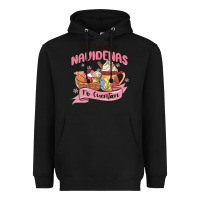 Black christmas tis the season mexican Heavyweight Hoodie - MaliasSmallBusiness