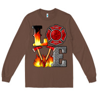 Chestnut firefighter love Long Sleeve Tee - Artiststas
