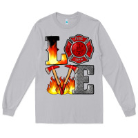 Moon Dust firefighter love Long Sleeve Tee - Artiststas
