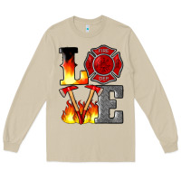 Mushroom firefighter love Long Sleeve Tee - Artiststas