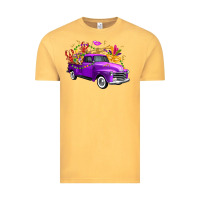 Vintage Mustard mardi gras truck king's cake Vintage Tee - FaDigitalArtStudio