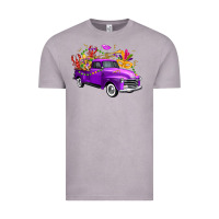 Vintage Zinc mardi gras truck king's cake Vintage Tee - FaDigitalArtStudio