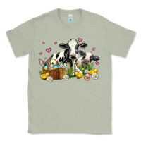 Matcha easter cows with chicks Classic Tee - AdoDesignShop