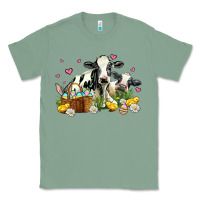 Sage easter cows with chicks Classic Tee - AdoDesignShop