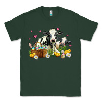 Sports Green easter cows with chicks Classic Tee - AdoDesignShop